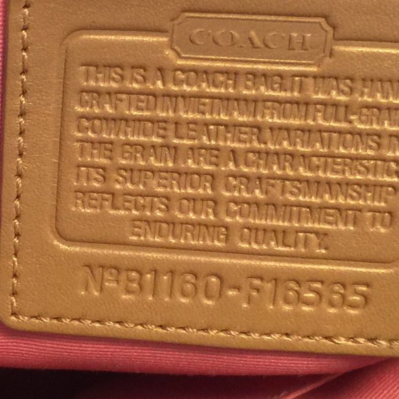 COACH SATCHEL - Picture 4 of 4